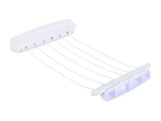 Vente Unique Etendoir Et Porte Vêtements 6 Fils 21M Blanc MSV