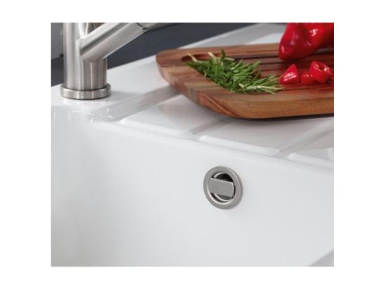 vente unique Evier 1 bac 86 x 51 cm VILLEROY ET BOCH Architectura 50 Blanc