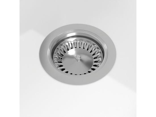 Vente Unique Evier 1 Bac Et Demi 116 X 51 Cm VILLEROY ET BOCH Architectura 80 Blanc Vidage Automatique Inclus