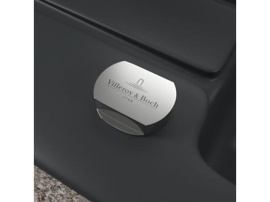 Vente Unique Evier 1 Bac VILLEROY ET BOCH Architectura 60 Pure Black Avec Vidage Automatique