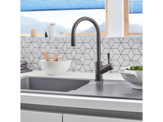 Vente Unique Evier 1 Bac VILLEROY ET BOCH Siluet 60 Blanc CeramicPlus