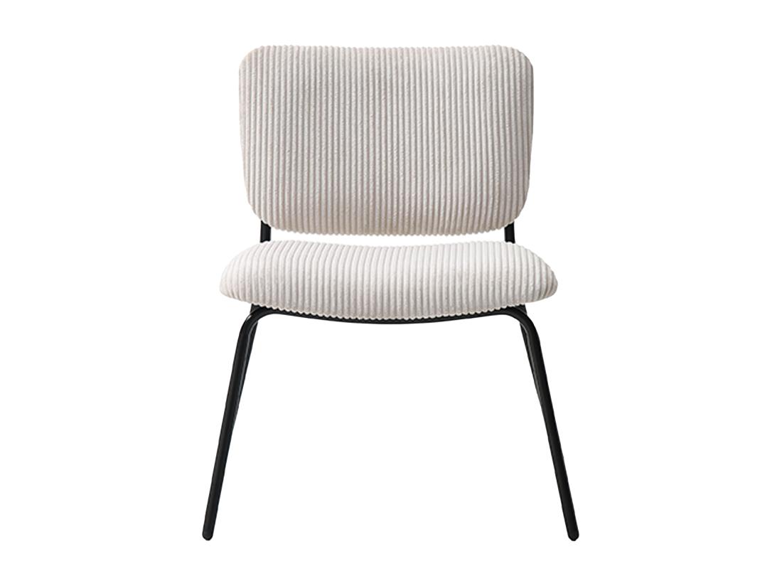 Vente Unique Fauteuil En Velours Côtelé Beige LOVUNIA De Maison Céphy
