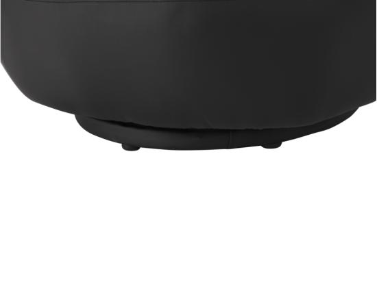 Vente Unique Fauteuil Main Pivotant CATCHY En Simili - Noir