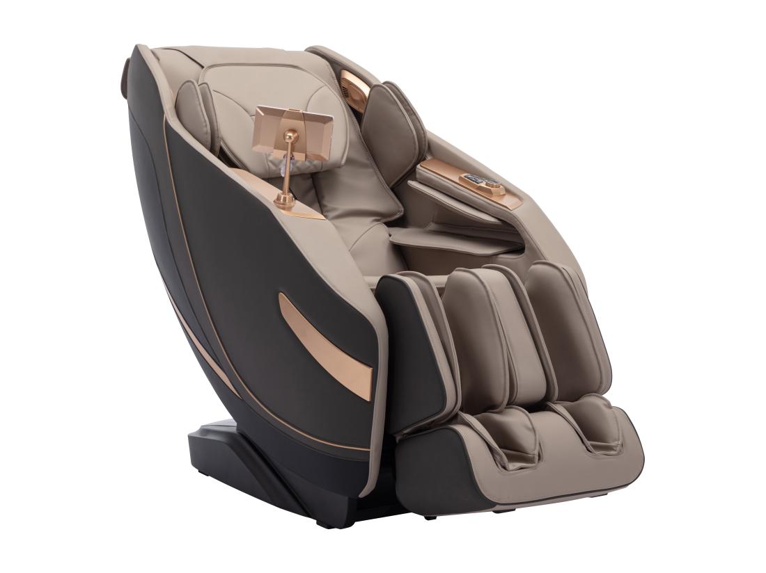 Vente Unique Fauteuil Massant En Simili -Système Zero Gravité - Beige - MOWATA