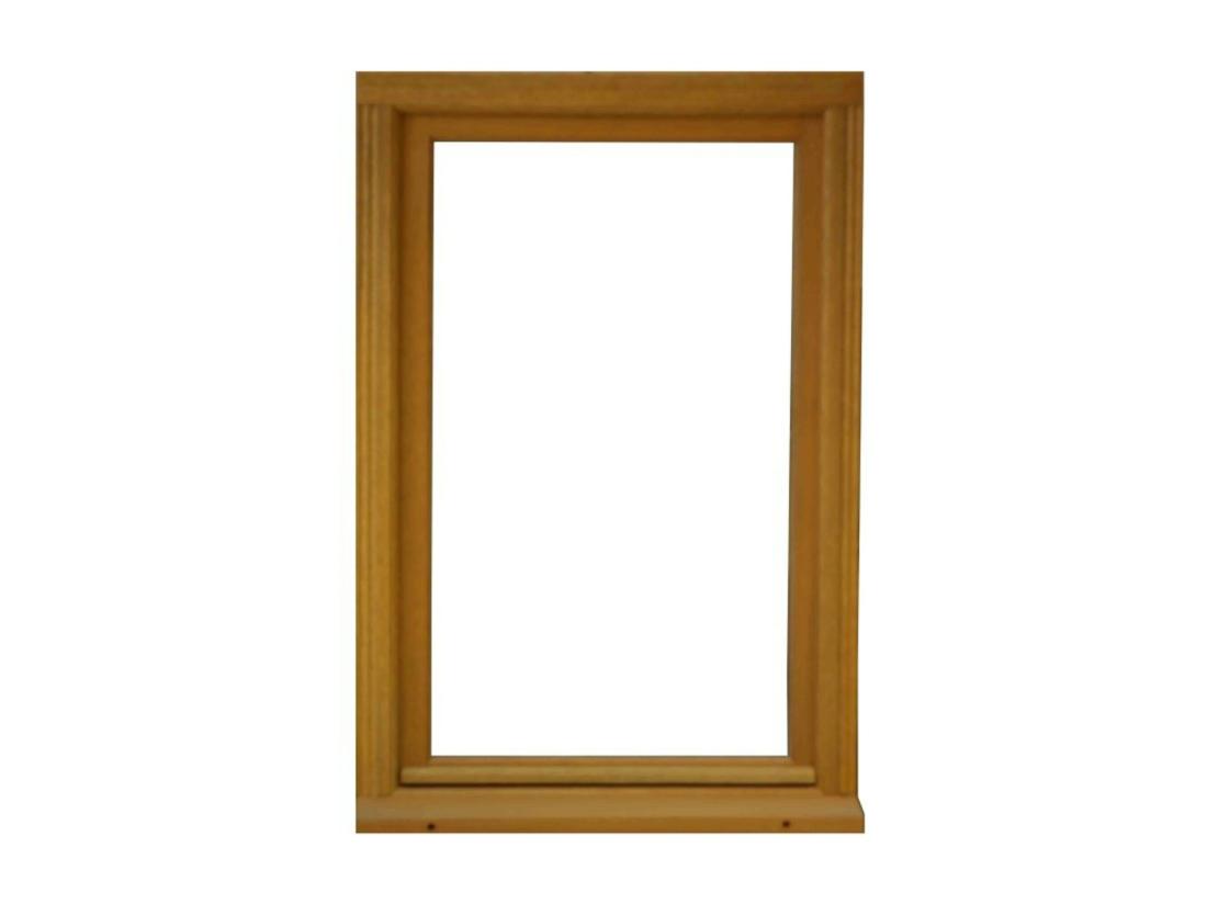 Vente Unique Fenêtre Bois 1 Vantail H45 X L40 Tirant Droite Côtes Tableau Gd Menuiseries