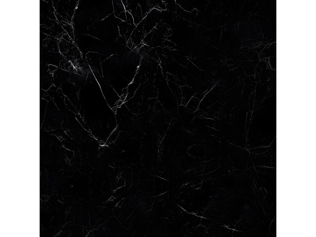 Vente Unique Fond De Hotte ALU L 60xH 70cm - Marbre Noir - Aluminium Composite