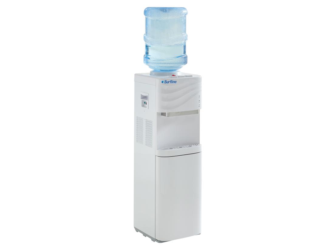 Vente Unique Fontaine à Eau Bonbonne - Eau Froide/chaude - 11 /18L - Blanc - FORTEX
