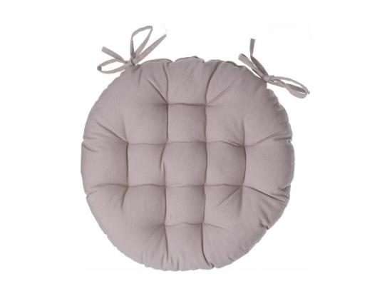 vente unique Galette de Chaise Ronde "Leana" 38cm Lin