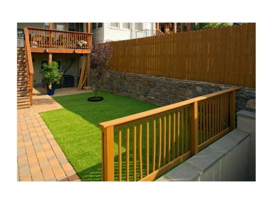 Vente Unique Gazon Artificiel En Rouleau 4m X 1m Hauteur 35 Mm - Coloris Vert Pin Vert Bambou