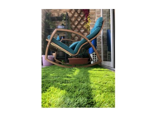 Vente Unique Gazon Artificiel En Rouleau 4m X 1m (Lot De 5) Hauteur 35 Mm