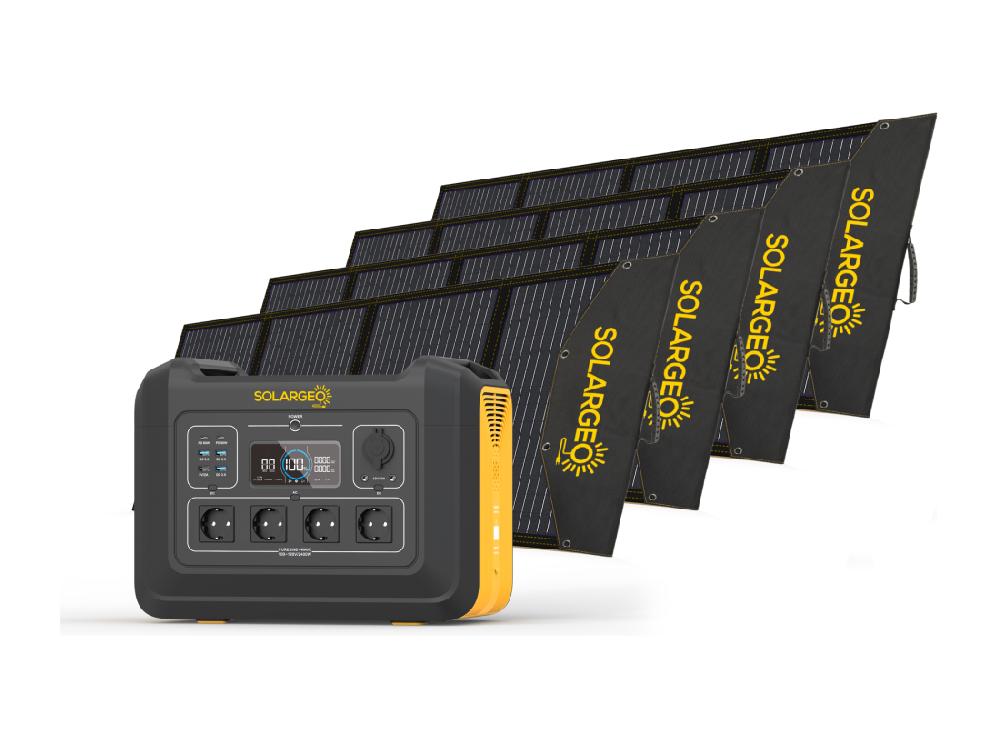 vente unique Générateur solaire - Capacité 2232 Wh - 2400 W - HELIOSER