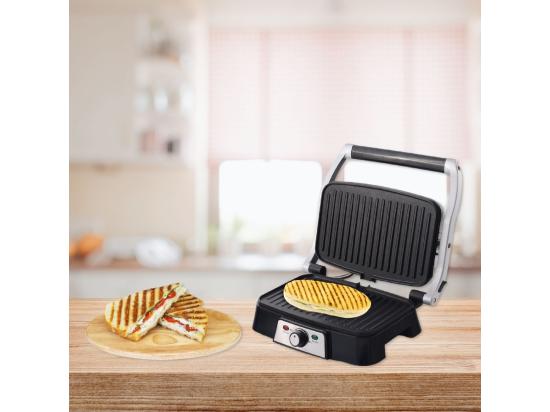 Vente Unique Grill à Double Plaque Pour Croque-monsieur Viande Et Panini Rotel