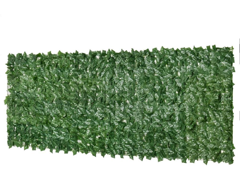 Vente Unique Haie Artificielle Brise-vue Décoration Rouleau 3L X 1H M Feuillage Réaliste Anti-UV Vert