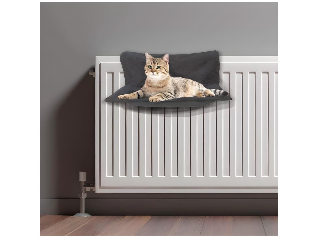 Vente Unique Hamac Pour Chat "Radiateur" 45cm Anthracite