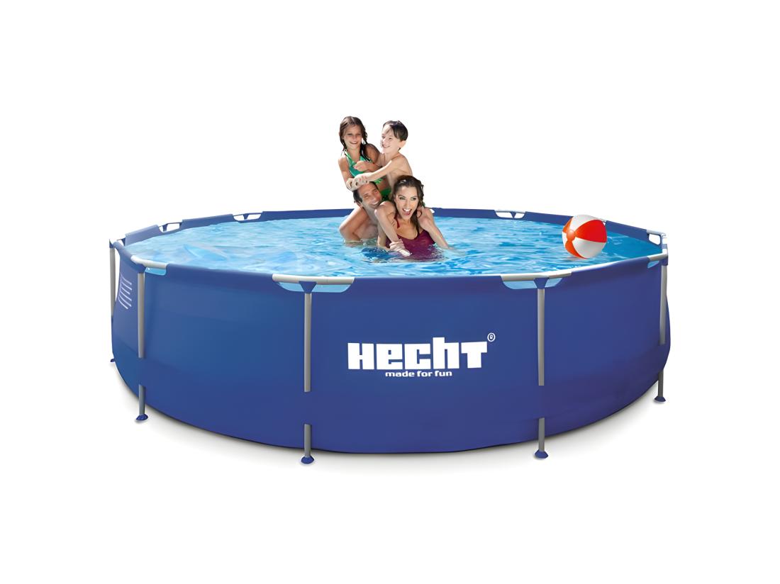 vente unique Hecht 3476 BLUESEA Grande Piscine Tubulaire 300x 76 cm