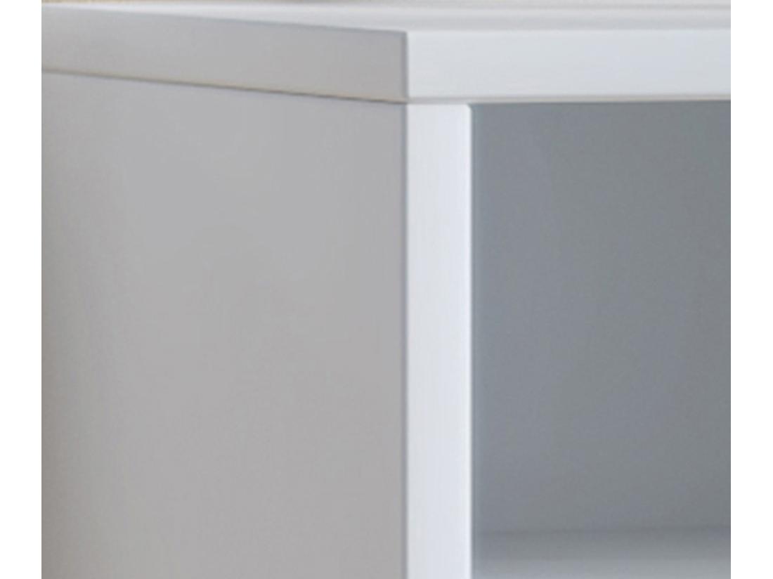 Vente Unique Hinsol L Armoire à Chaussures à 20 Compartiments Blanc