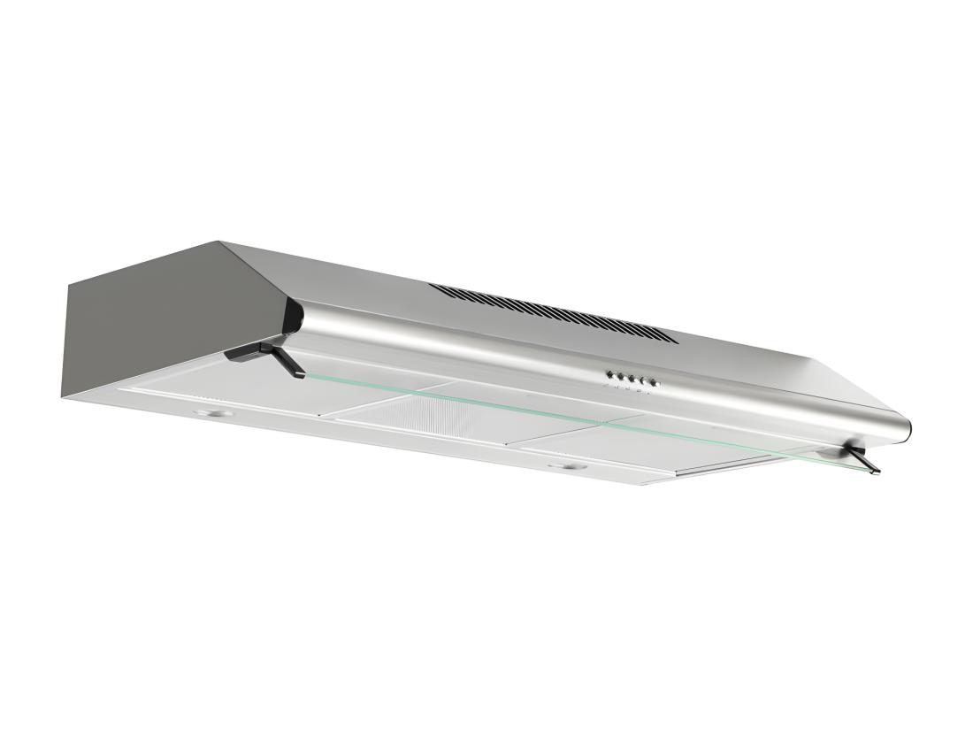 vente unique Hotte visière 345m³/h AIRLUX 80cm AHC 840 IX