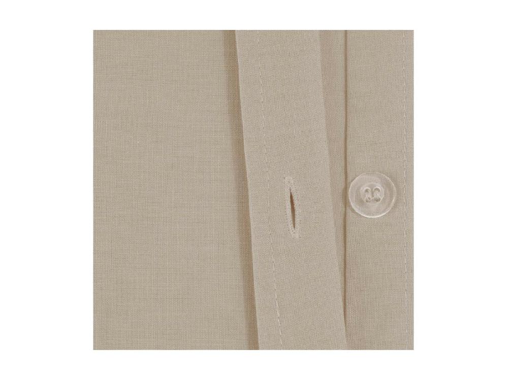 Vente Unique Housse De Couette 2 Personnes En Coton Beige Lin 240 X 220 Cm