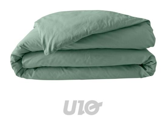 Vente Unique Housse De Couette "Percaline" 240x260cm Tilleul