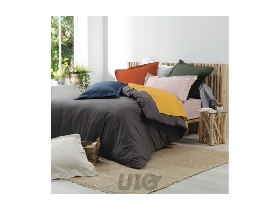 Vente Unique Housse De Couette "Percaline" 240x260cm Tilleul