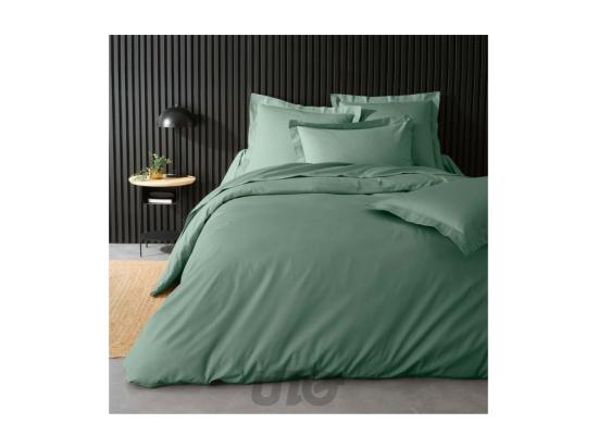 Vente Unique Housse De Couette "Percaline" 240x260cm Tilleul