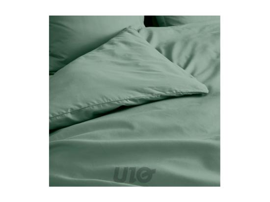 vente unique Housse de Couette "Percaline" 240x260cm Tilleul
