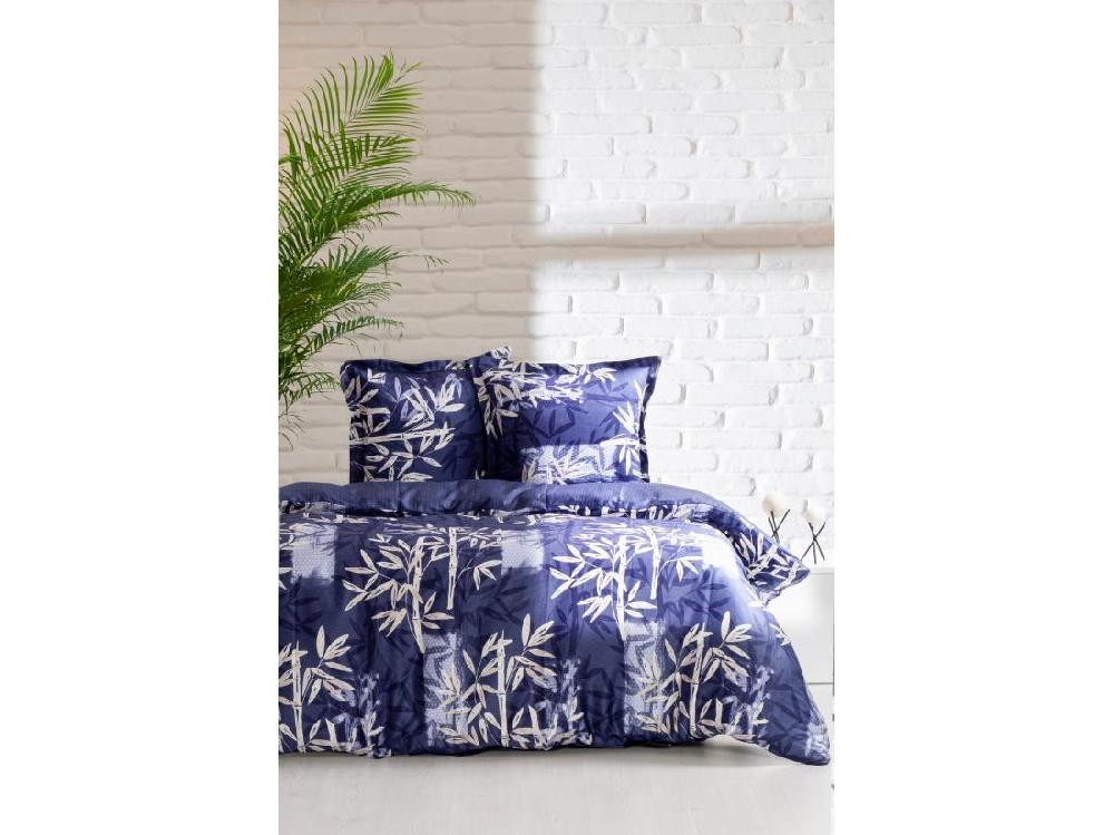 vente unique Housse de couette + taie(s) oreiller "Bamboo" 100% coton imprimé