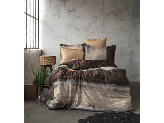 Vente Unique Housse De Couette + Taie(s) Oreiller Satin De Coton "Gerard"
