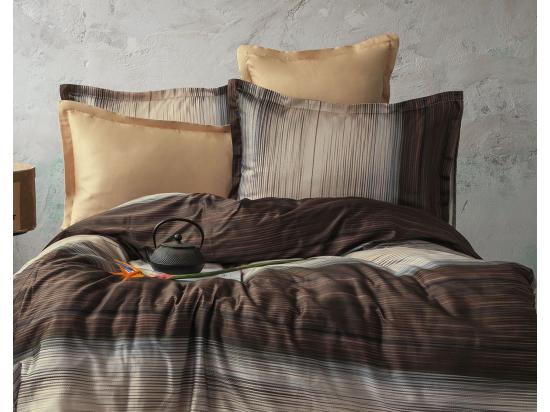 Vente Unique Housse De Couette + Taie(s) Oreiller Satin De Coton "Gerard"