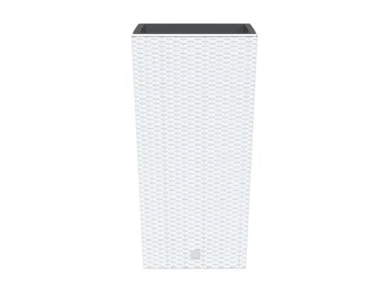 Vente Unique Jardinière Et Intérieur Amovible Blanc 21 /49 L Rotin PP