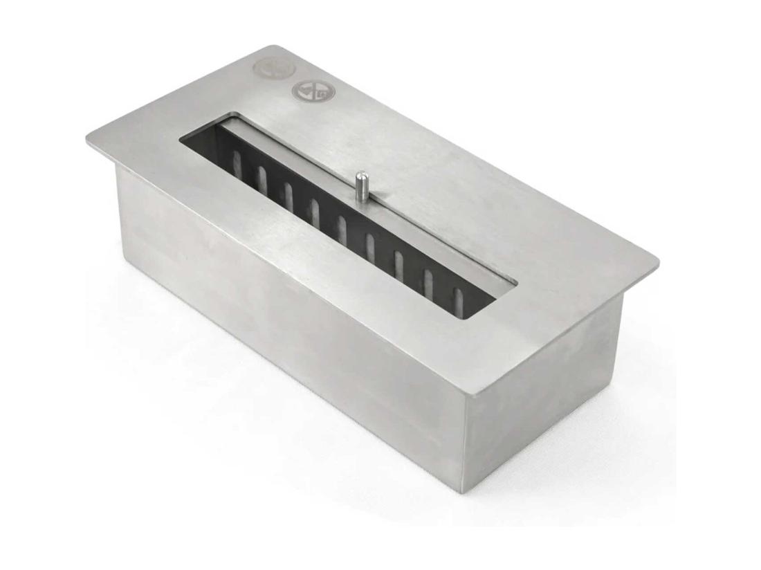 Vente Unique Jefferson - Cheminée Au Bioéthanol De Sol En Bois 89 5x28xH90 5 Cm Couleur Blanc