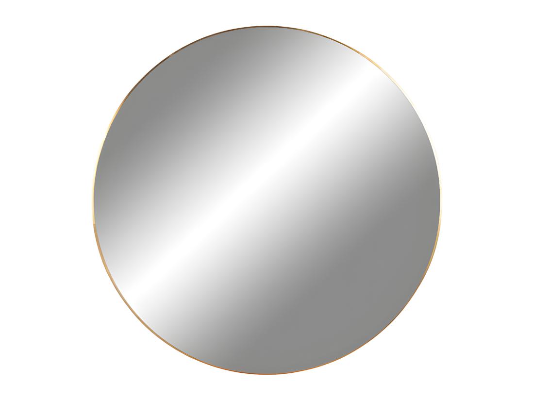 Vente Unique Jersey - Miroir Rond En Métal ø40cm - Laiton