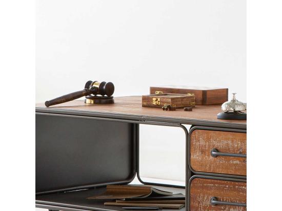 vente unique Jeu de 3 en ligne avec boîte en bois marron 12 5x12 5x5h