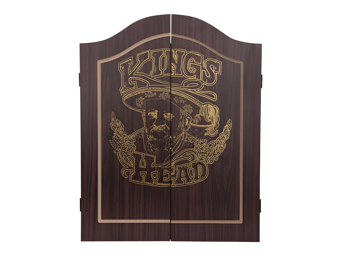 Vente Unique Jeu De Fléchettes Professionnel D45cm King's Head - Naturel