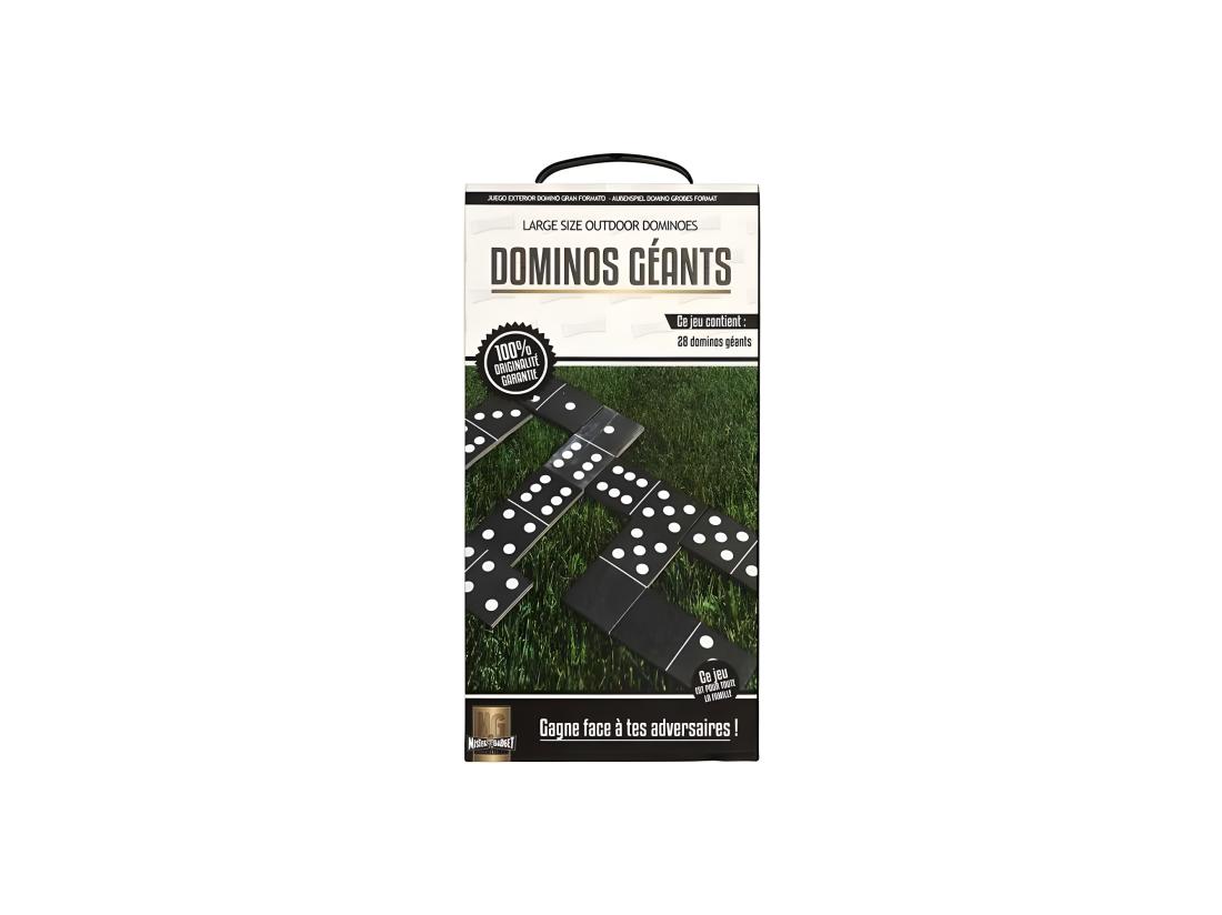 Vente Unique Jeu Extérieur 28 Dominos Géants En Plastique