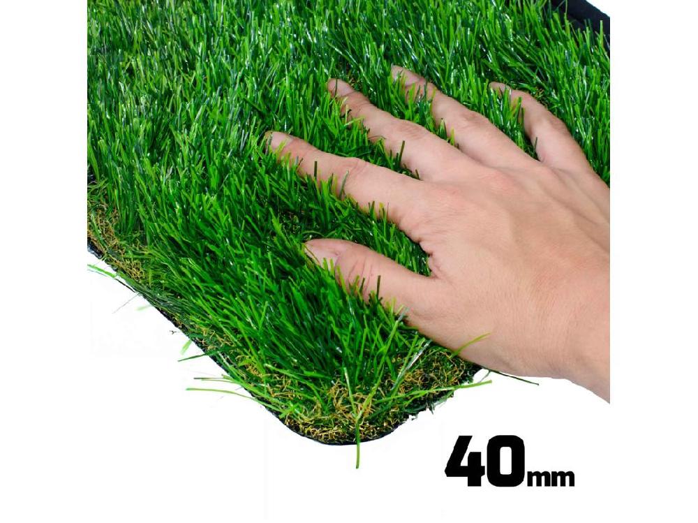 Vente Unique Jieunan 40 - Gazon Synthétique PE 1x5m/40mm