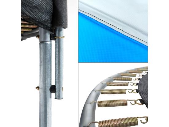 Vente Unique Kangui - Trampoline Rond Ø300cm Avec Filet échelle Bâche Et Kit D'ancrage - RALLI 300