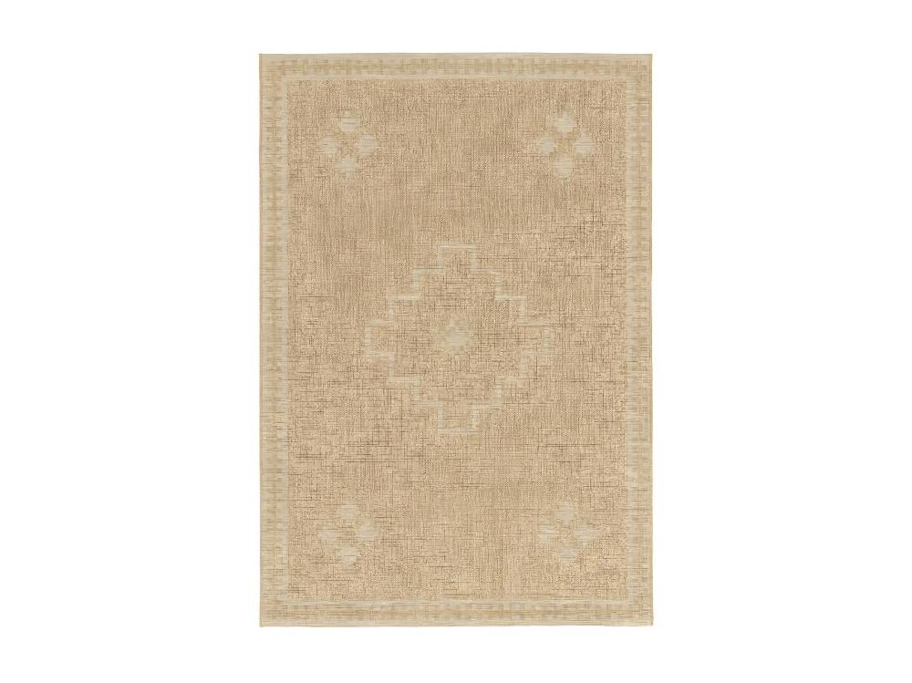vente unique Kasai - Tapis intérieur et extérieur - Naturel - 160x230cm