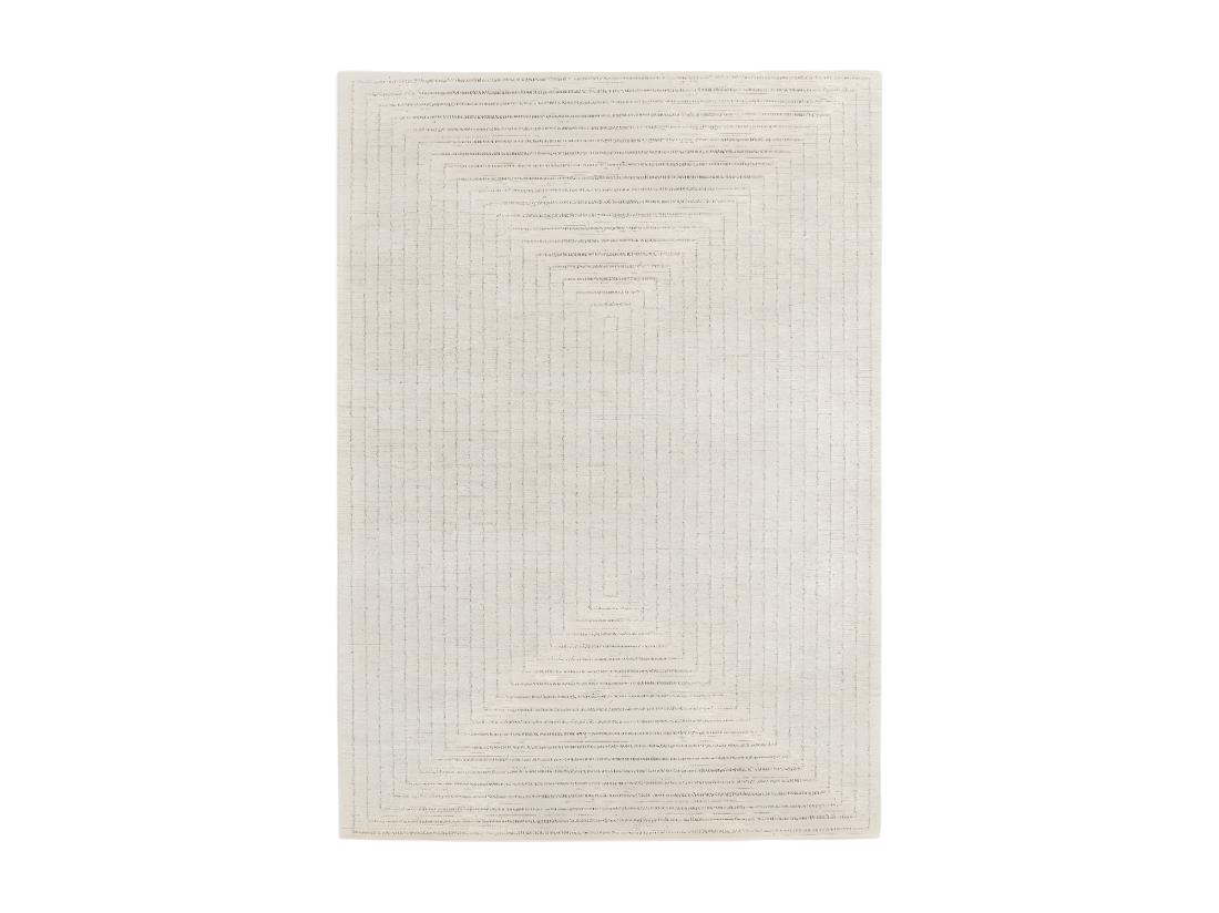 vente unique Kemi - Tapis contemporain - Écru - 120x170cm