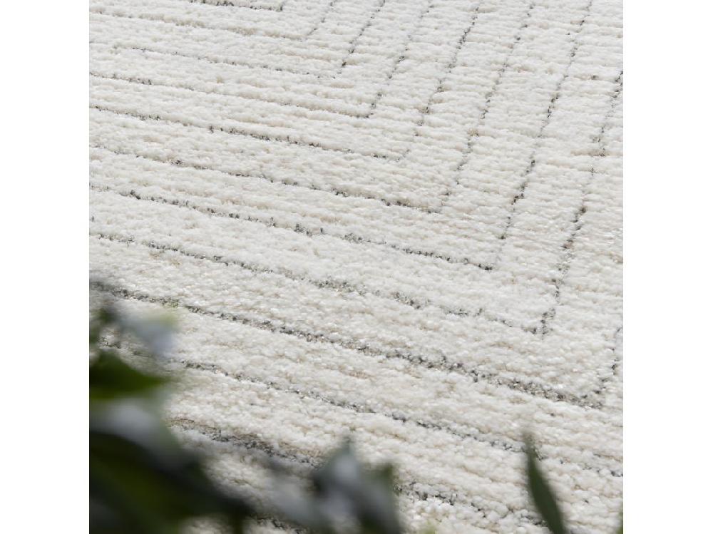 Vente Unique Kemi - Tapis Contemporain - Écru - 200x290cm