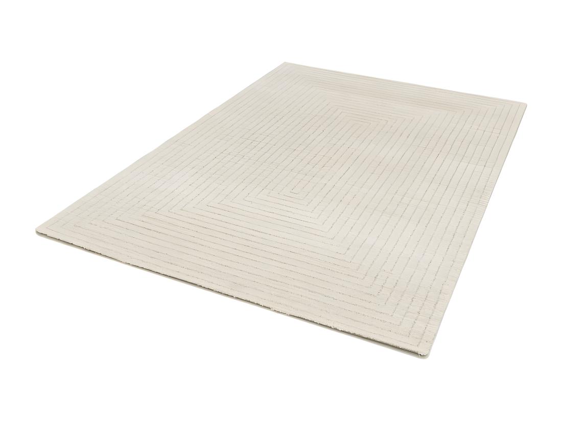 Vente Unique Kemi - Tapis Contemporain - Écru - 200x290cm