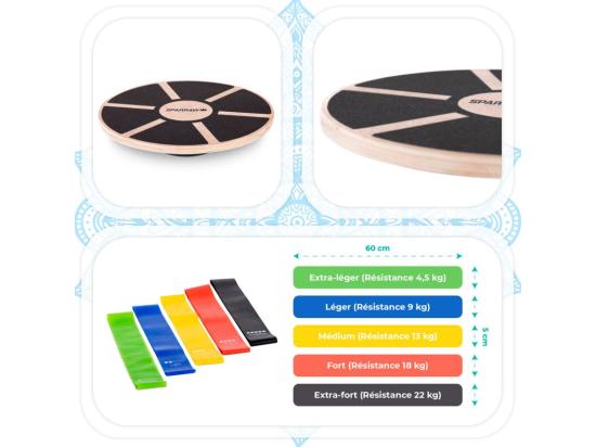 Vente Unique Kit De Pilates équilibre Et Renforcement PILYO