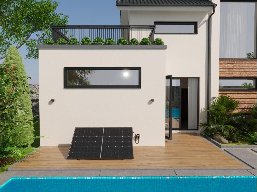 Vente Unique Kit Panneau Solaire Plug And Play - 425 W - LUMINOSER