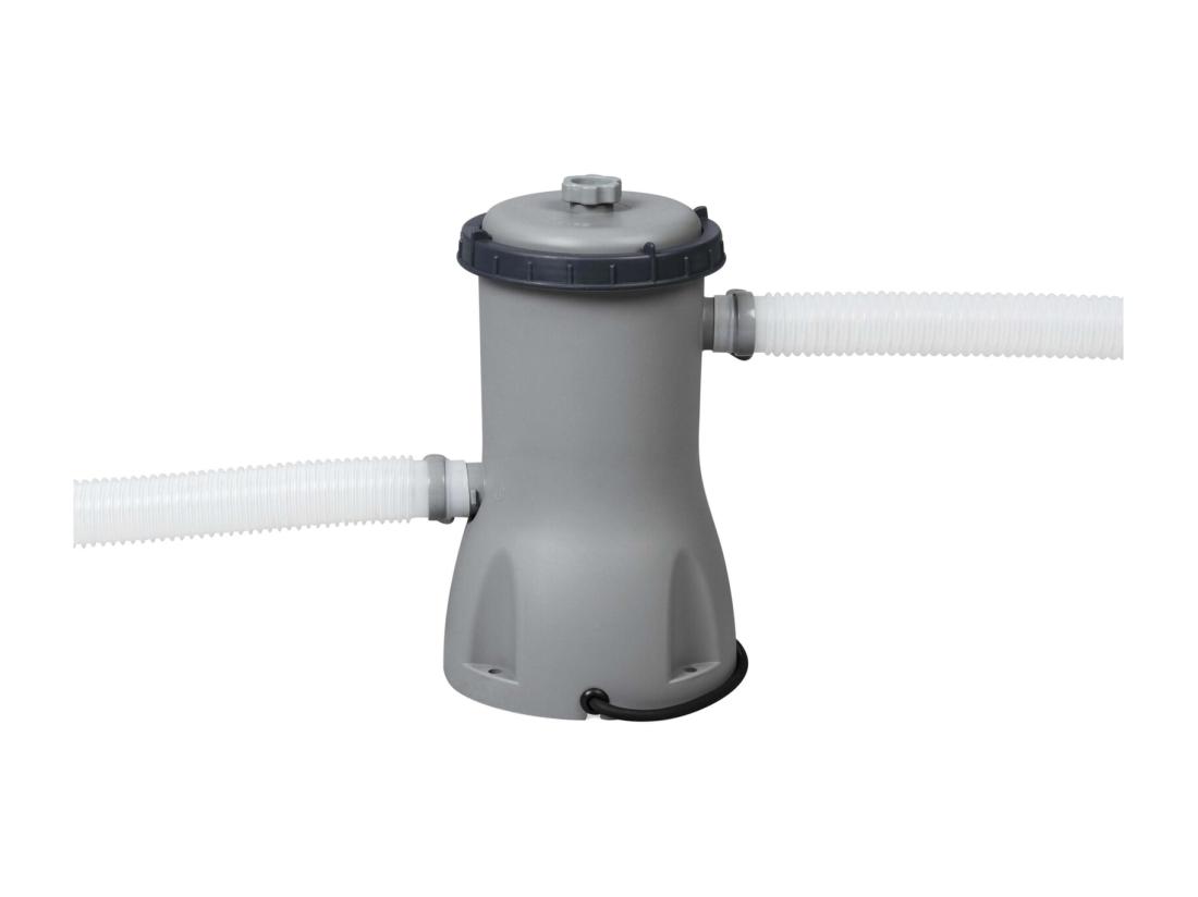 Vente Unique Kit Piscine Ronde Fast Set - D 457 X H 122 Cm - Bleu