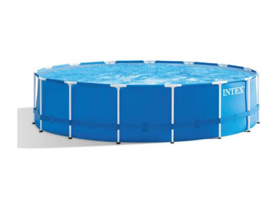 vente unique Kit Piscine Ronde "Tubulaire" 366x76cm Bleu