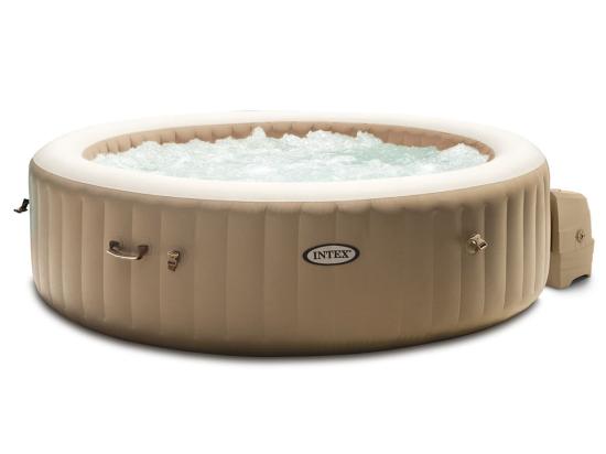 vente unique Kit spa gonflable Intex PureSpa Sahara rond Bulles 6 places + 6 filtres