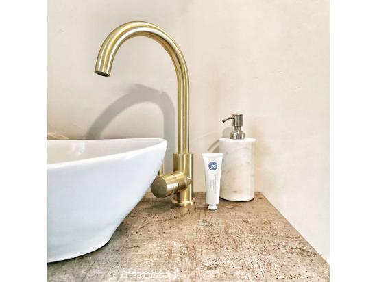 Vente Unique Kiwo Mitigeur évier Or Brossé - Essebagno