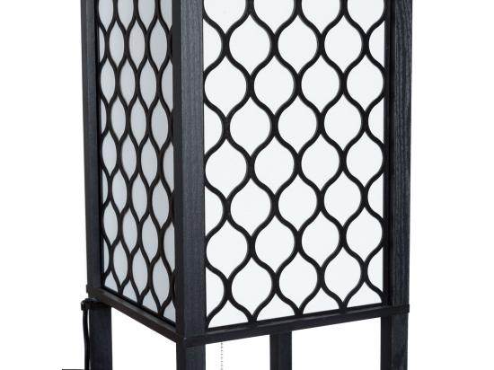 Vente Unique Lampadaire Avec 3 Niveaux Etagère 220-240v 60w Design Scandinave (ampoule Non Inclus)