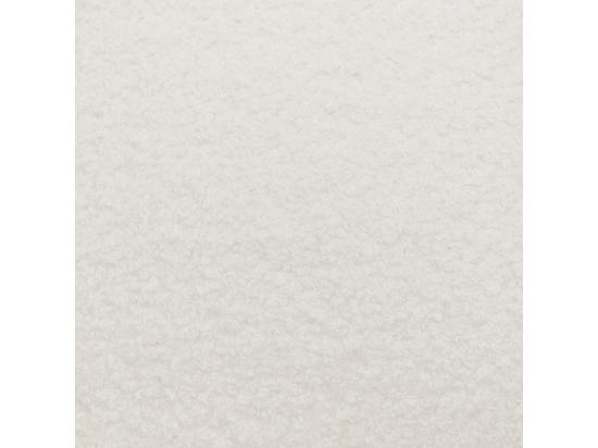 Vente Unique Lampadaire En Métal Doré Et Abat-jour En Bouclettes Blanches H 150 Cm