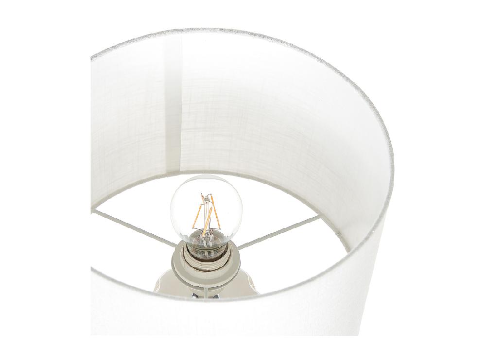 Vente Unique Lampe à Poser BALONNE Céramique Beige Clair